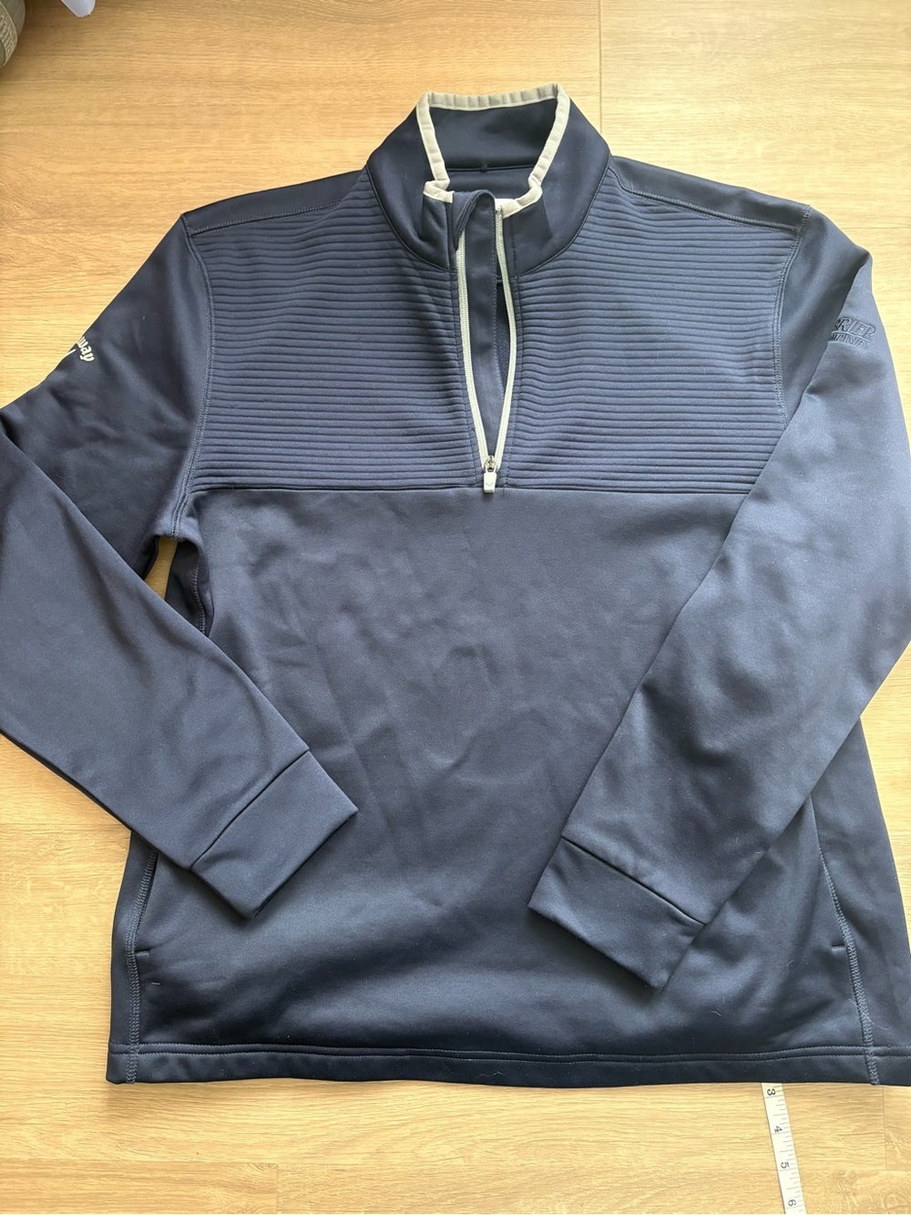 Callaway Golf Men's Navy Quarter-Zip Pullover Jacket size L